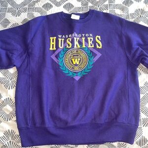 Purple Champion University of Washington Huskies Sweater